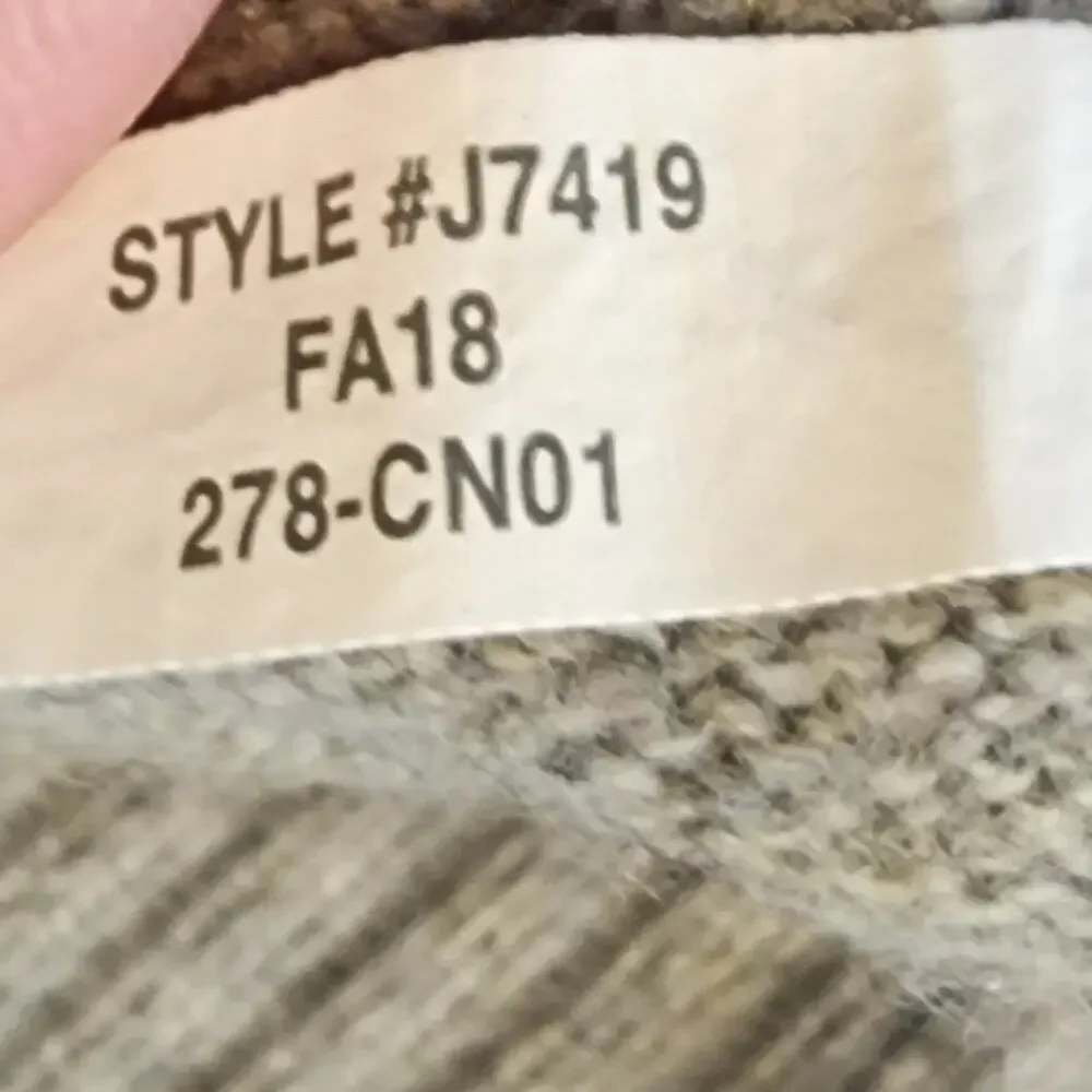 J. Crew Mercantile Sweater Men M Lamb's Wool Blend Crew Neck Heather Grey Knit